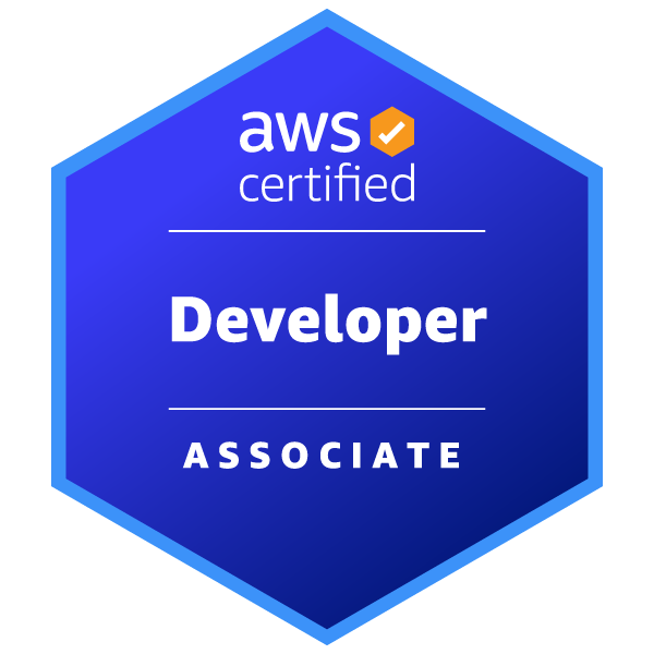 AWS Certified Developer β Associate badge